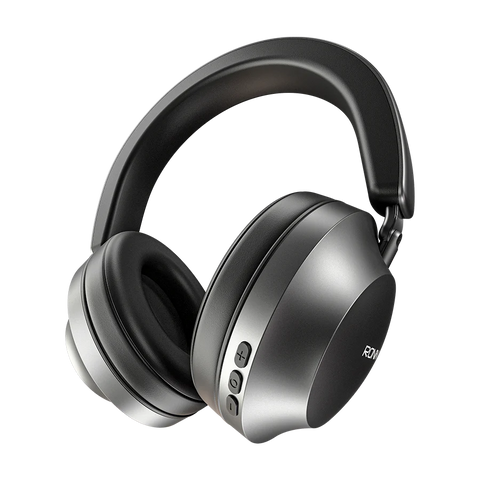 Ronin Magnus R-1520 Software-Based Mood-Tuned Wireless Headphones Black