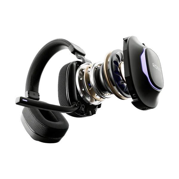 Ronin Hurricane R-1515 Wireless Gaming Headphones RGB Black - 2