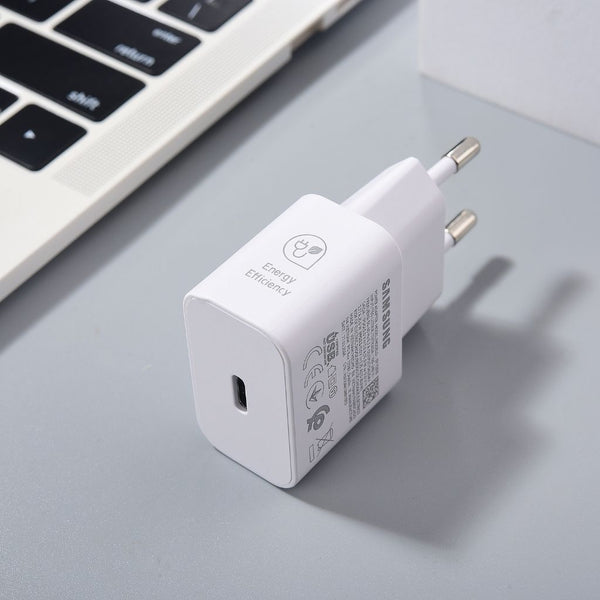 SAMSUNG COPY 25w PD SUPER FAST POWER ADAPTER COMPECT VERSION SMALL SIZE - 2