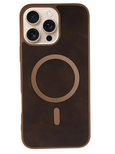 leather magsafe case iphone