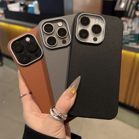 SILICONE LEATHER TEXTURE CASE