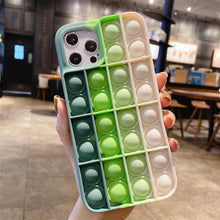 SOFT FLUFFY SILICONE POPIT CASE IPHONE
