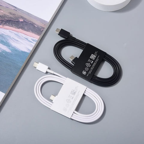 Samsung copy c to c charging cable 45w super fast charging support without box