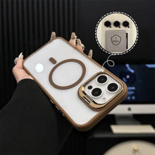 MATAL STAND CASE TRANSPARENT