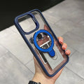 DUEAL MATAL STAND WITH CAMERA LENS CASE IPHONE