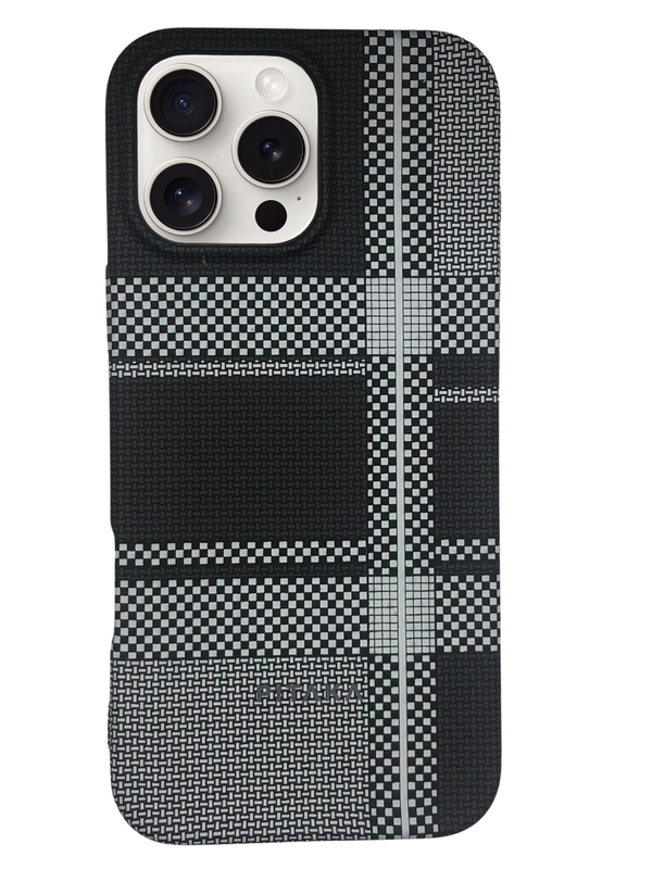 silicone pitaka style case iphone - 2