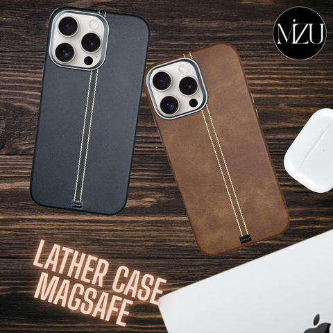 BIGC LATHER MAGSAFE CASE