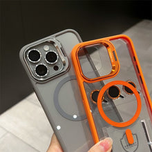 MATAL STAND CASE TRANSPARENT