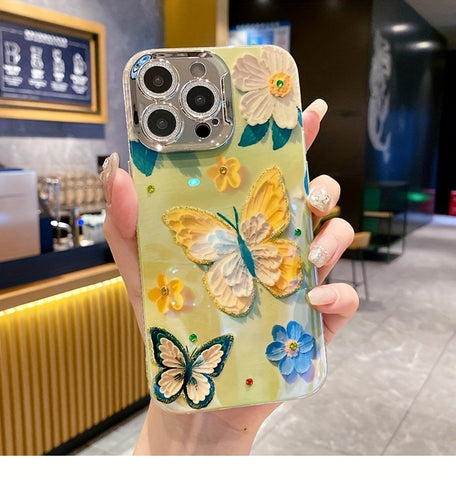 printed stone case with camera protection
