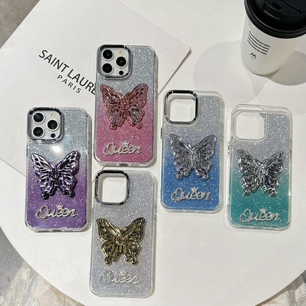 Fancy butterfly queen case iphone