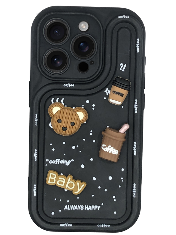 COFFE BEAR CASE IPHONE - 2