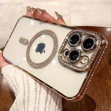 chrome magsafe stone case iPhone