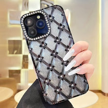 GLITTER DIMOND DESIGN STONE CASE IPHONE