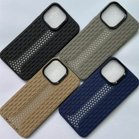 silicone honey comb design case iphone