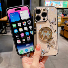 Fancy Tybome printed hand grip high quality case iphone