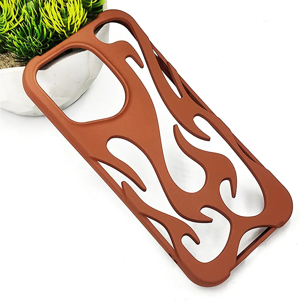 Flame design case mate finish iphone