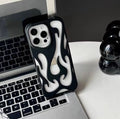Flame design case mate finish iphone