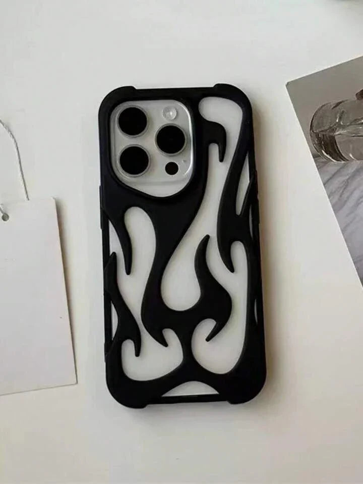 Flame design case mate finish iphone