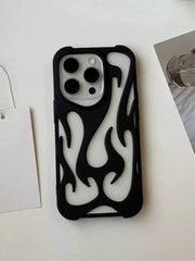 Flame design case mate finish iphone