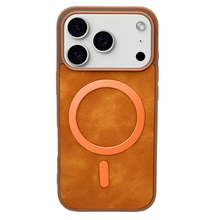 leather magsafe case iphone