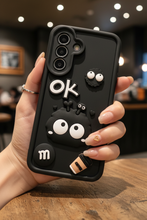 Black 3D Phone Case - Cafe Product Shot