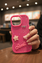 Hot Pink Glitter Case — Cafe Lifestyle