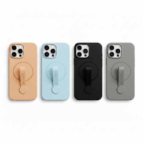 Leather MagSafe Case — Grey Instead of Orange