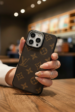 LV Monogram Cover — White iPhone 16 Pro Max