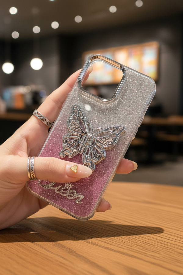 Fancy butterfly queen case iphone - 2