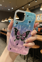 Teal Butterfly Cover