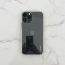 Transparent EOURO Case with iPhone
