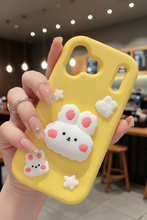 Yellow Bunny Case Girl Hand